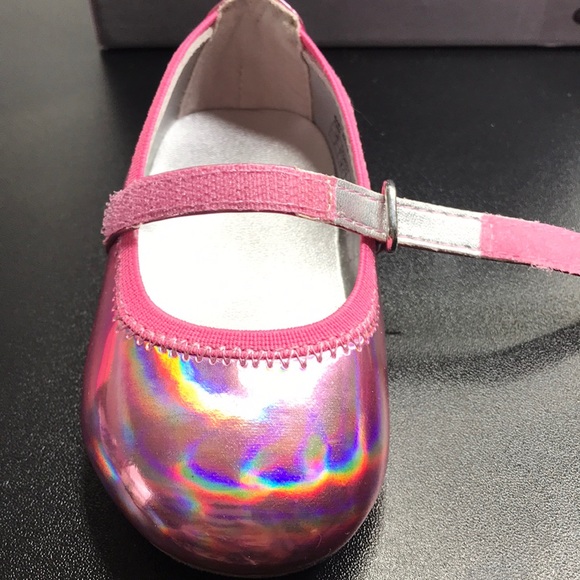 Stuart weitzman baby ballet flats NIB size 3 pink - Picture 7 of 8